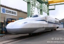 Inilah Penampakan Purwarupa Shinkansen N700S Milik JR Central! N700S