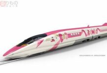 Genjot Pariwisata, JR West Akan Operasikan Shinkansen Bertema Hello Kitty Shinkansen Bertema Hello Kitty