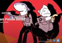 Garing, Klise, dan Membosankan! Ayo Baca Arif dan Imam – Polsek Benhil di CIAYO Comics!