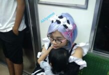 Di Dunia Nyata, Rem Sudah Punya Anak, Naik KRL Pula! Cherry Lynn