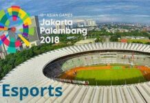 IESPA: 6 Game Esports Akan Dipertandingkan di Asian Games 2018