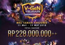 World of Gaming Gelar V-GeN Tsunami Esports League