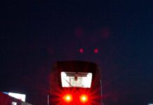 Rangkaian Pertama LRT Jakarta Mulai Jalani Uji Dinamis pertama LRT Jakarta mulai jalani uji dinamis