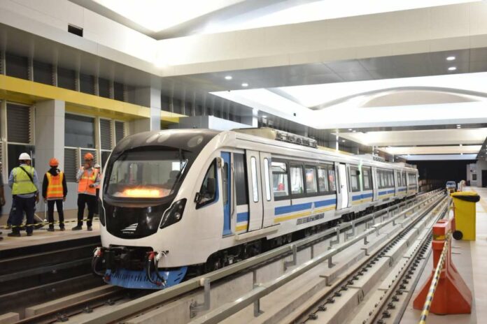 LRT Sumsel Diuji Coba