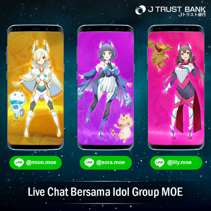 Idol Moe LINE Chat, Live Chat Sarana Mengenal Lebih Dekat