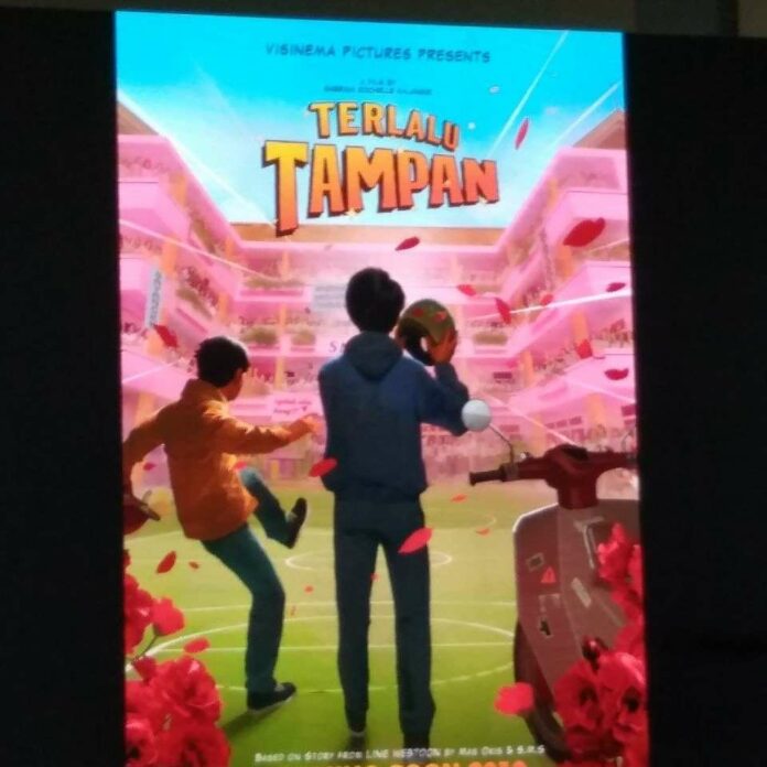 terlalu tampan