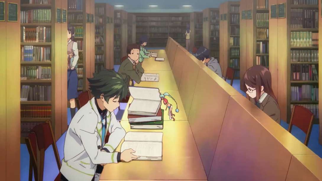 Musaigen Phantom World Haruhiko reading