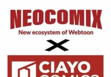 CIAYO Comics Bekerja Sama dengan Platform Komik Korea Selatan Neocomix ciayo x neocomics