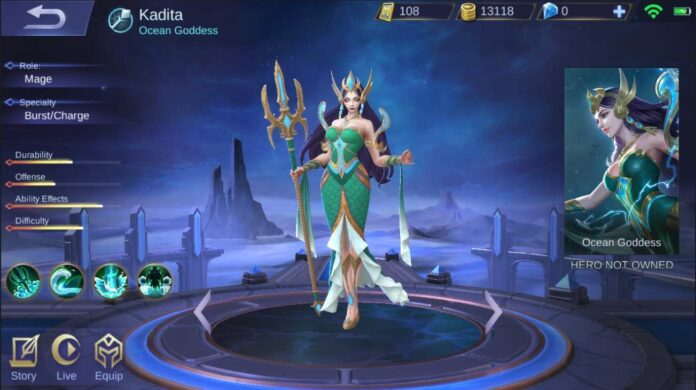 mobile legends kadita