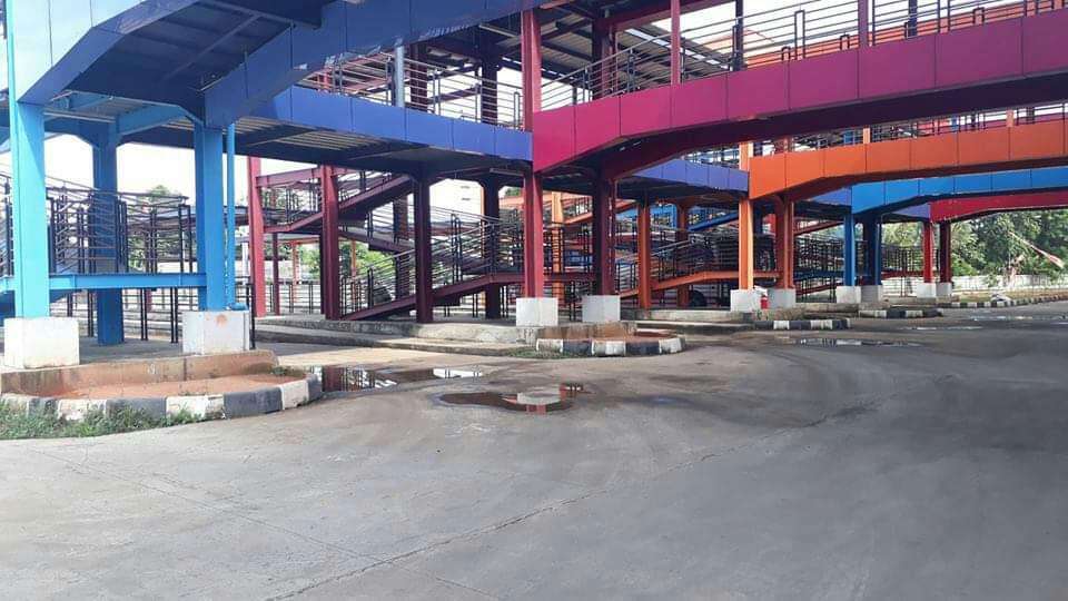 A Suasana di Terminal Pondok Cabe cenderung sepi | Foto: Ananda Niko