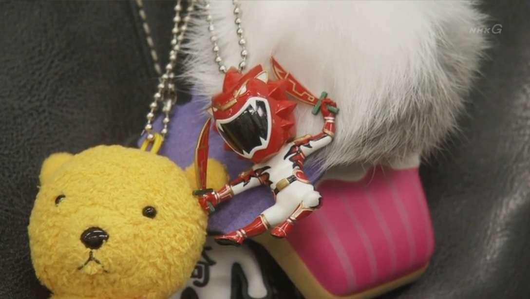 Tokusatsu Gagaga keychain