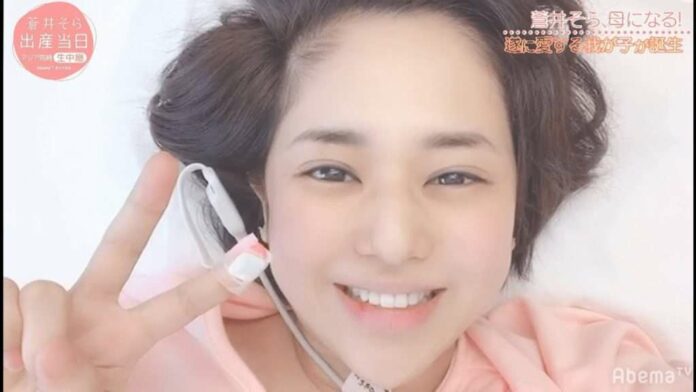 sola aoi kelahiran anak sola aoi