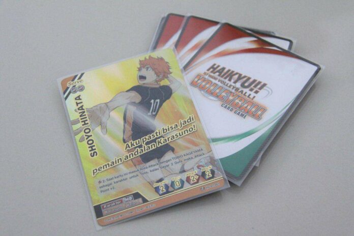 Haikyu!! Volleyball Card Game booster pack kartu tcg haikyu