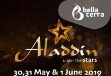 Diperankan Cosplayer, Bella Terra Tampilkan Drama Panggung Aladdin
