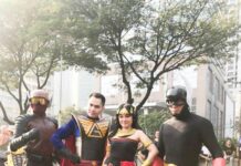 Cast Gundala Ikut Senam Pagi di Car Free Day! gundala di cfd