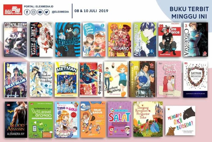 komik Jadwal Terbit Komik Tanggal 10 Juli 2019
