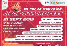 Nantikan Acara Blok M Square J-Pop Culture Fest, 21 September 2019! Blok M Square J-Pop Culture Fest,