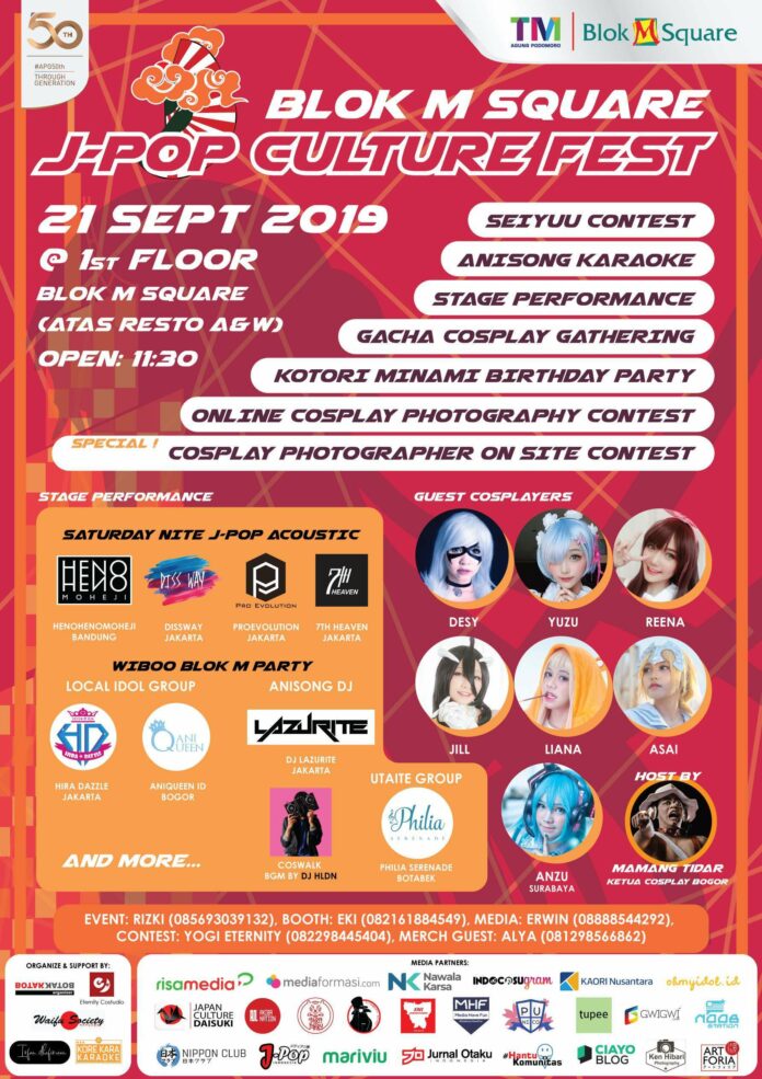 Poster-BMS-JFEST-FINALE Blok M Square J-Pop Culture Fest,