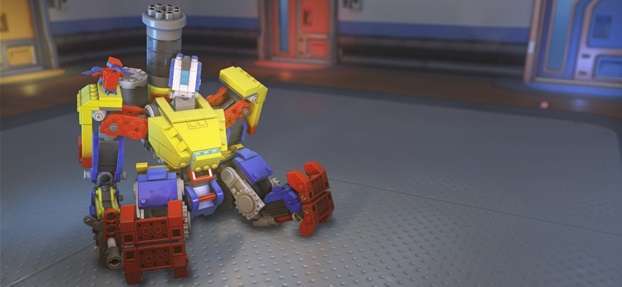 overwatch Bastion’s Brick Challenge