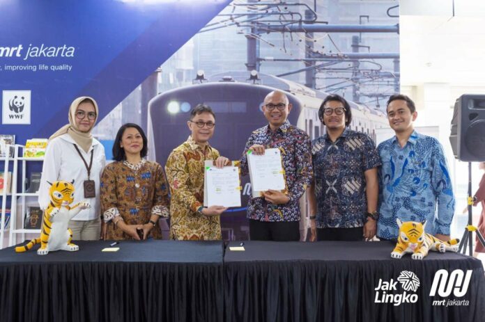 MRT Jakarta dan WWF Indonesia
