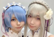Inilah Karakter-Karakter Maid Anime Terfavorit di Jepang Menurut Anime! Anime! cosplayer rem Enako dan Iori Moe