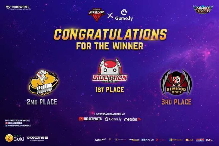 INDOESPORTS League Mobile X Game.ly bigetron bravo