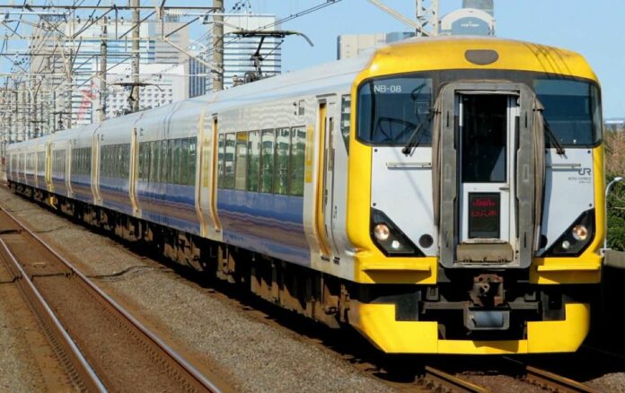 kereta tabrak mobil sotobo line