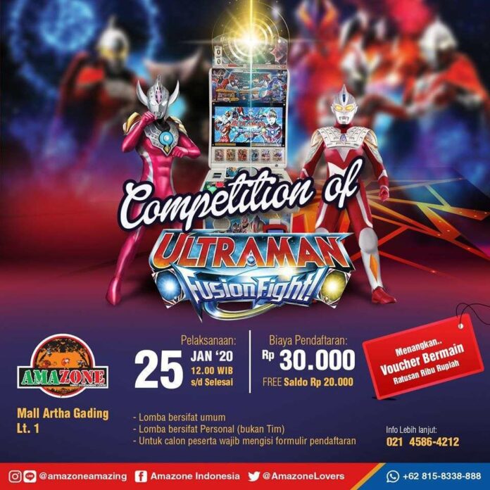 ultraman fusion fight amazone