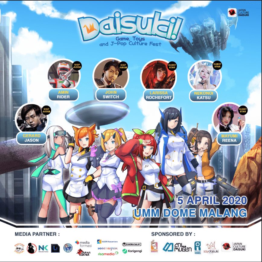 virus korona daisuki japan icgp jawa timur ditunda - 1 HD Gallery | Kaori Nusantara 2025