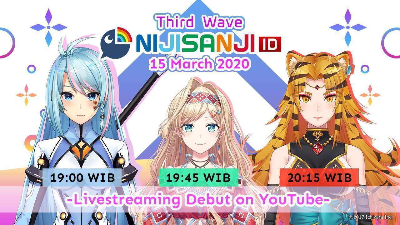 nijisanji id third wave