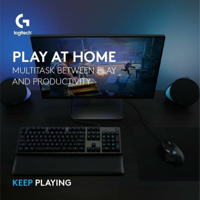logitech g #PlayAtHome