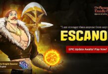 Holy Knight Escanor Hadir di Update Terbaru Seven Deadly Sins: Grand Cross Seven Deadly Sins