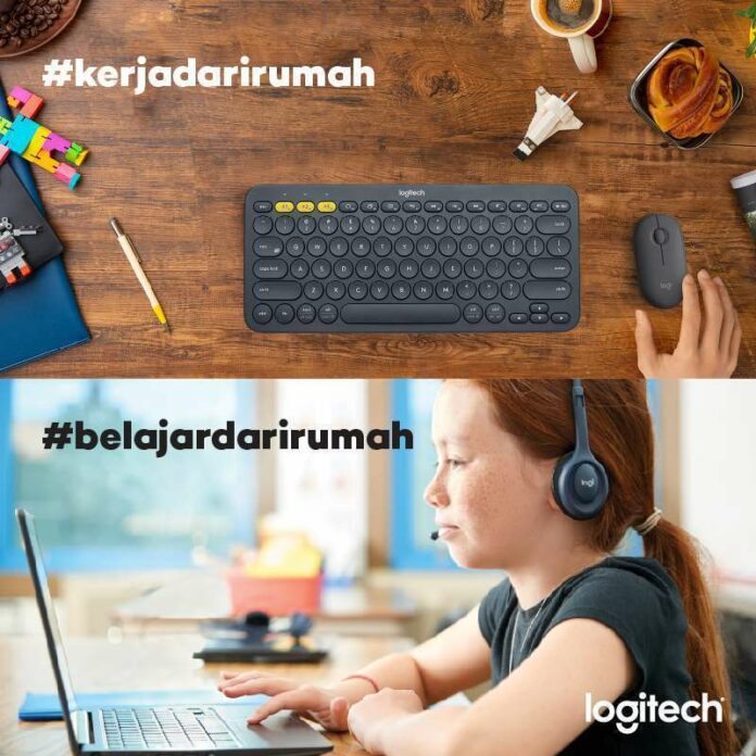 logitech tips bekerja dan belajar dari rumah