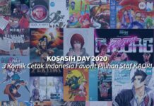 Komik Indonesia Cetak Favorit Staf KAORI Nusantara Komik Indonesia Cetak Favorit Staf KAORI Nusantara