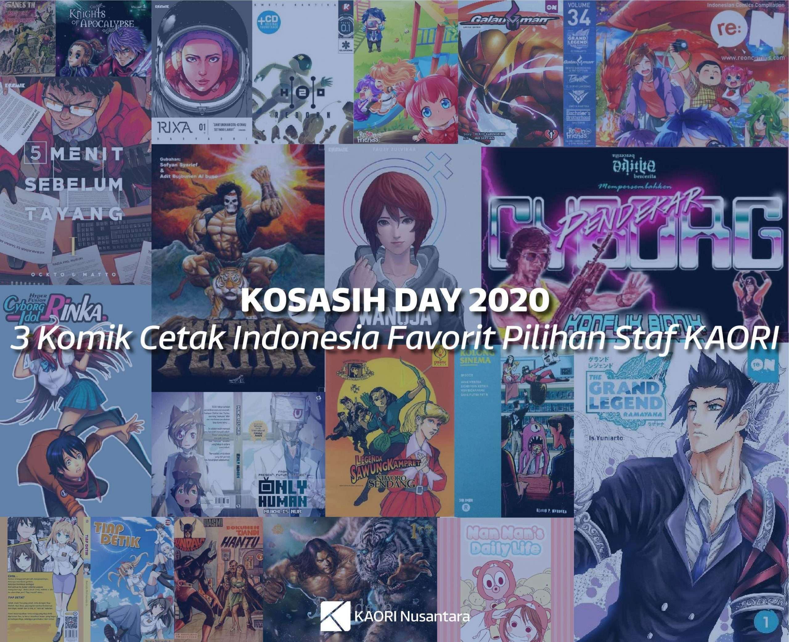 Komik Indonesia Komik Indonesia Cetak Favorit Staf KAORI Nusantara