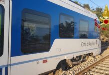 Kereta Regional Italia Tergelincir di Miramare Miramare