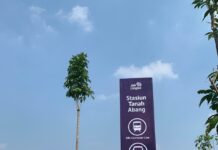 Transjakarta Pasang Wayfinding di Kawasan Transit Tanah Abang Kawasan Transit Tanah Abang