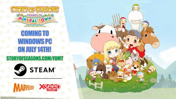 harvest moon story of seasons friends of mineral town