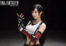 Aduhai Manisnya! Intip Lagi Foto-Foto HaoGe yang Bercosplay Tifa ala Final Fantasy 7 Remake! tifa