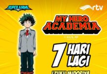 Tak Terlalu Malam! Ini Jam Tayang Terbaru My Hero Academia di RTV! boku no hero academia