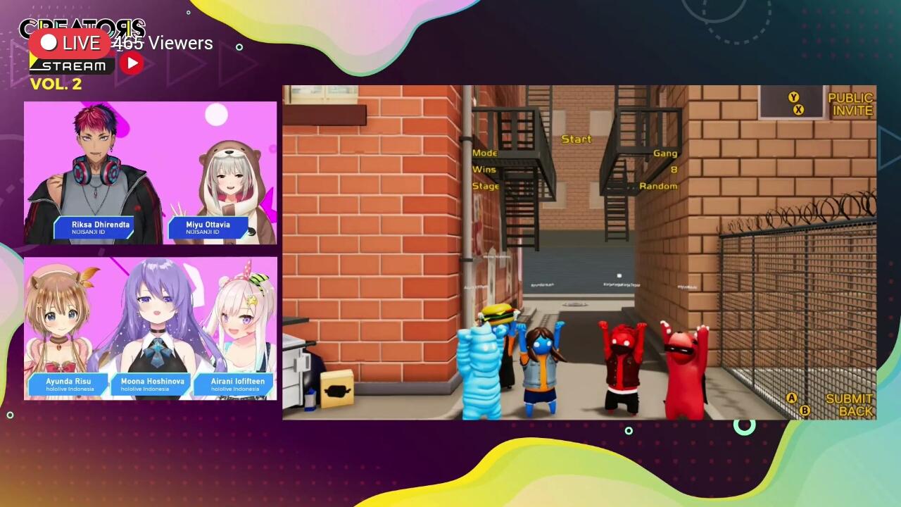 creators super stream vol. 2 vtuber