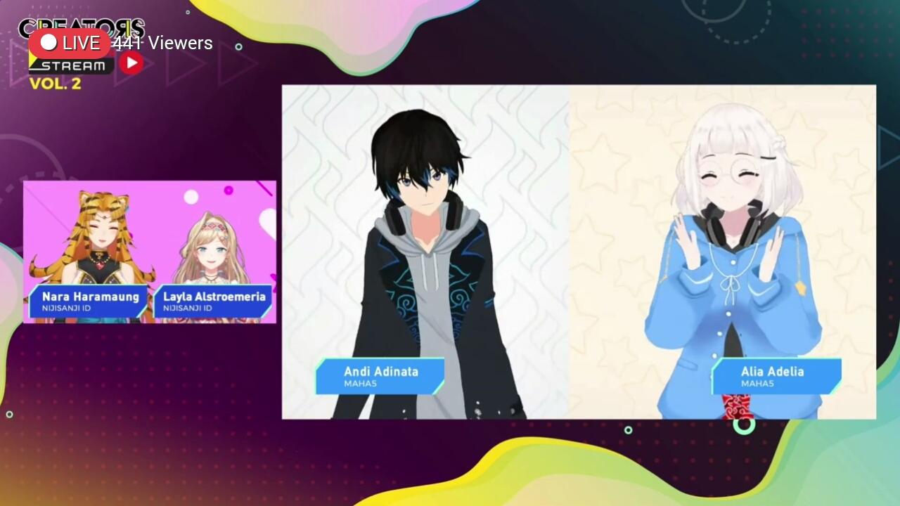 creators super stream vol. 2 vtuber