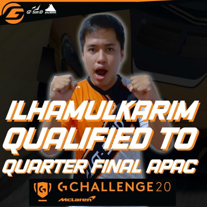 Ilham 'Alphablue' Shaq Logitech McLaren G Challenge Asia Pacific 2020