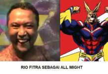 Inilah Rio Fitra si Seiyuu Bersuara Menggelegar, Pemeran All Might di My Hero Academia my hero academia