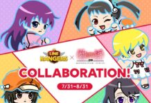 Sambut Kolaborasi LINE Rangers dengan Serial Monogatari monogatari