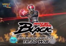 Masked Rider Black Siap Tayang di RTV Agustus 2020, Ini Tanggal Tayangnya! satria baja hitam