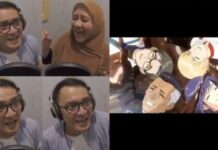 Intip Aksi Hana Bahagiana dan Hilman mengisi Suara di Iklan Gery Saluut Sandwich hilman