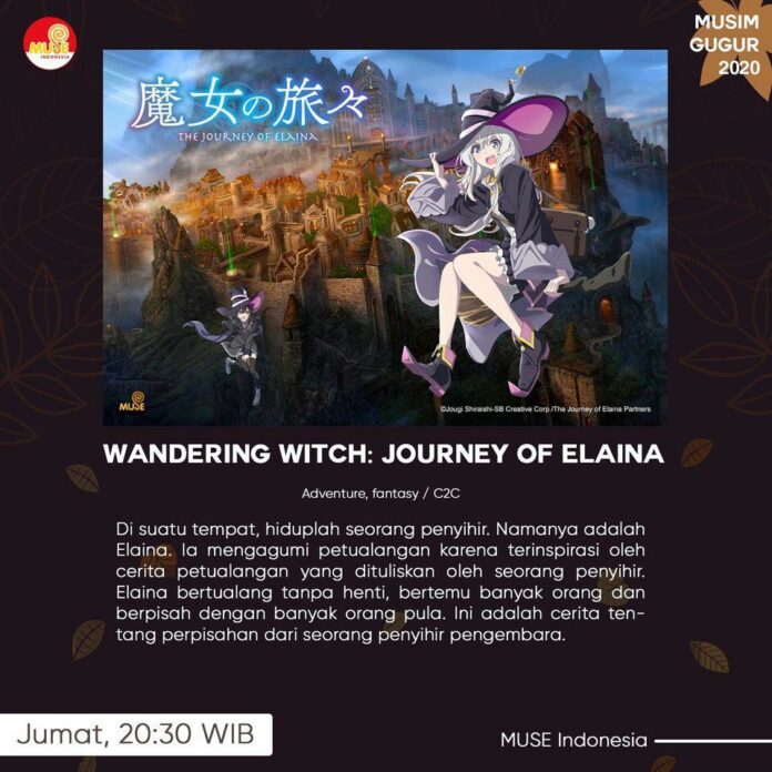 majo no tabitabi Wandering Witch: Journey of Elaina