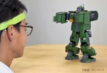 Mirip Newtype? Mainan Zaku Ini Bisa Dikendalikan dengan Gelombang Otak zaku