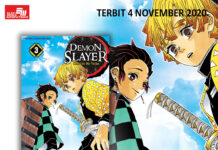 Keren! Kimetsu no Yaiba Kembali Menjadi Komik Best Seller Elex Media di Bulan November 2020! best seller elex media